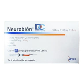 Neurobion 10 Mg Solución Inyectable 5 Jer