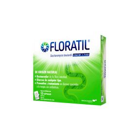 Floratil 250 Mg Con 12 Capsulas