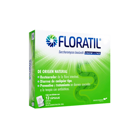 Floratil 250 Mg Con 12 Capsulas