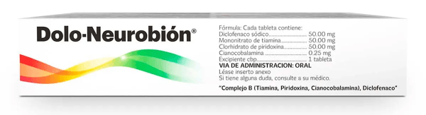 Dolo-Neurobion Con 10 Tabletas