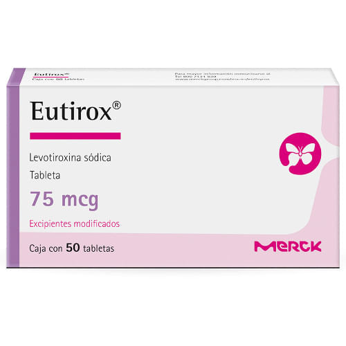 Eutirox 75 Mcg Con 50 Tabletas