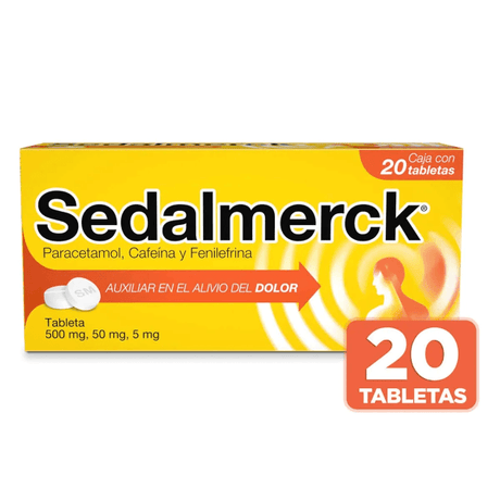 Sedalmerck Con 20 Tabletas