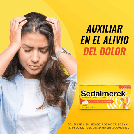 Sedalmerck Con 20 Tabletas