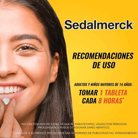 Sedalmerck Con 20 Tabletas