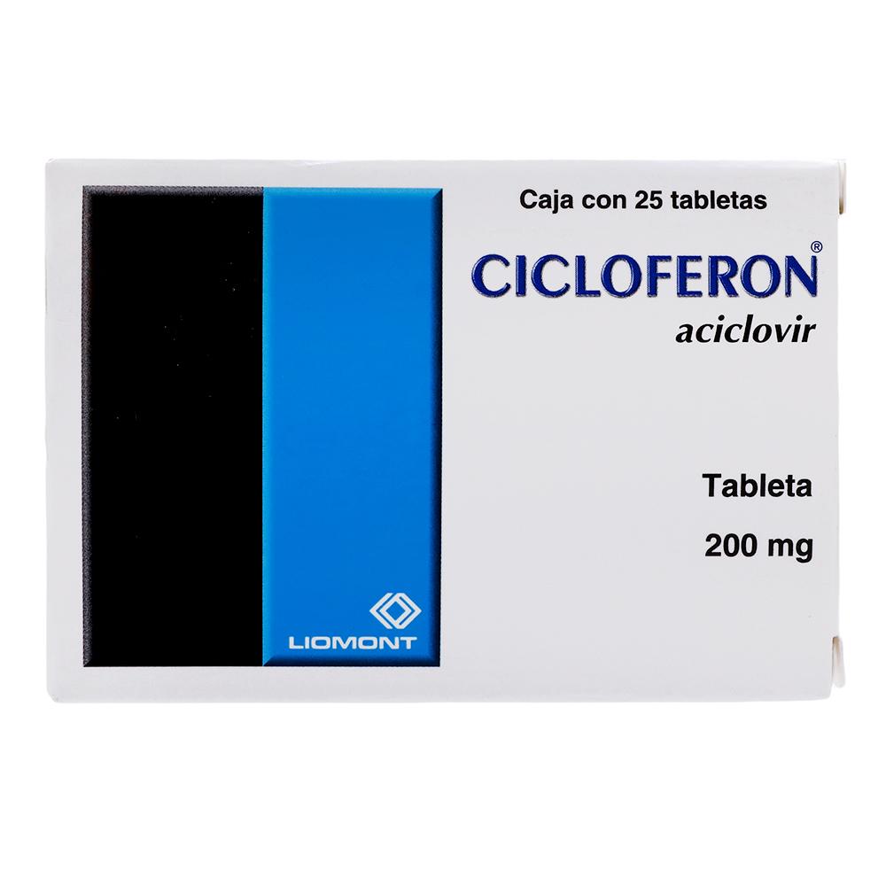 Cicloferon 200 Mg Con 25 Tabletas