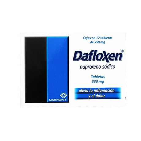 Dafloxen 550 Mg Con 12 Tabletas