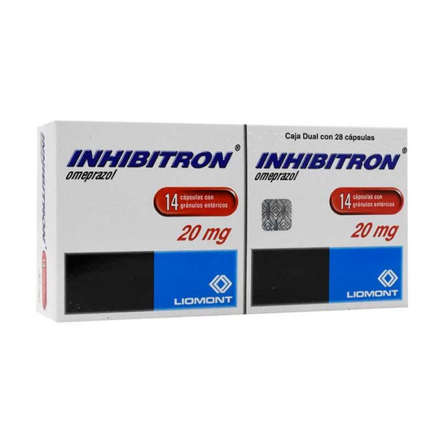 Inhibitron Dual 20 Mg Con 14 Capsulas