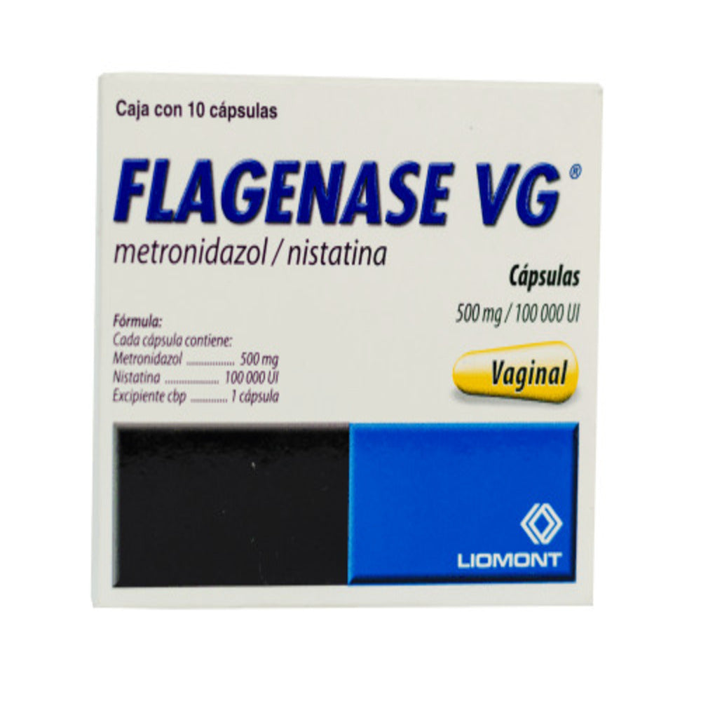 Flagenase 500 Mg Ovulos Con 10