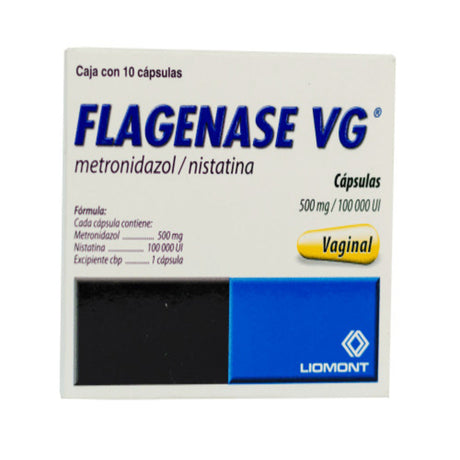 Flagenase 500 Mg Ovulos Con 10