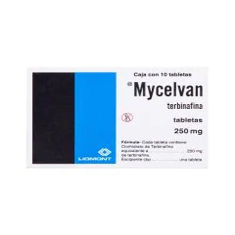 Mycelvan 250 Mg Con 10 Tabletas