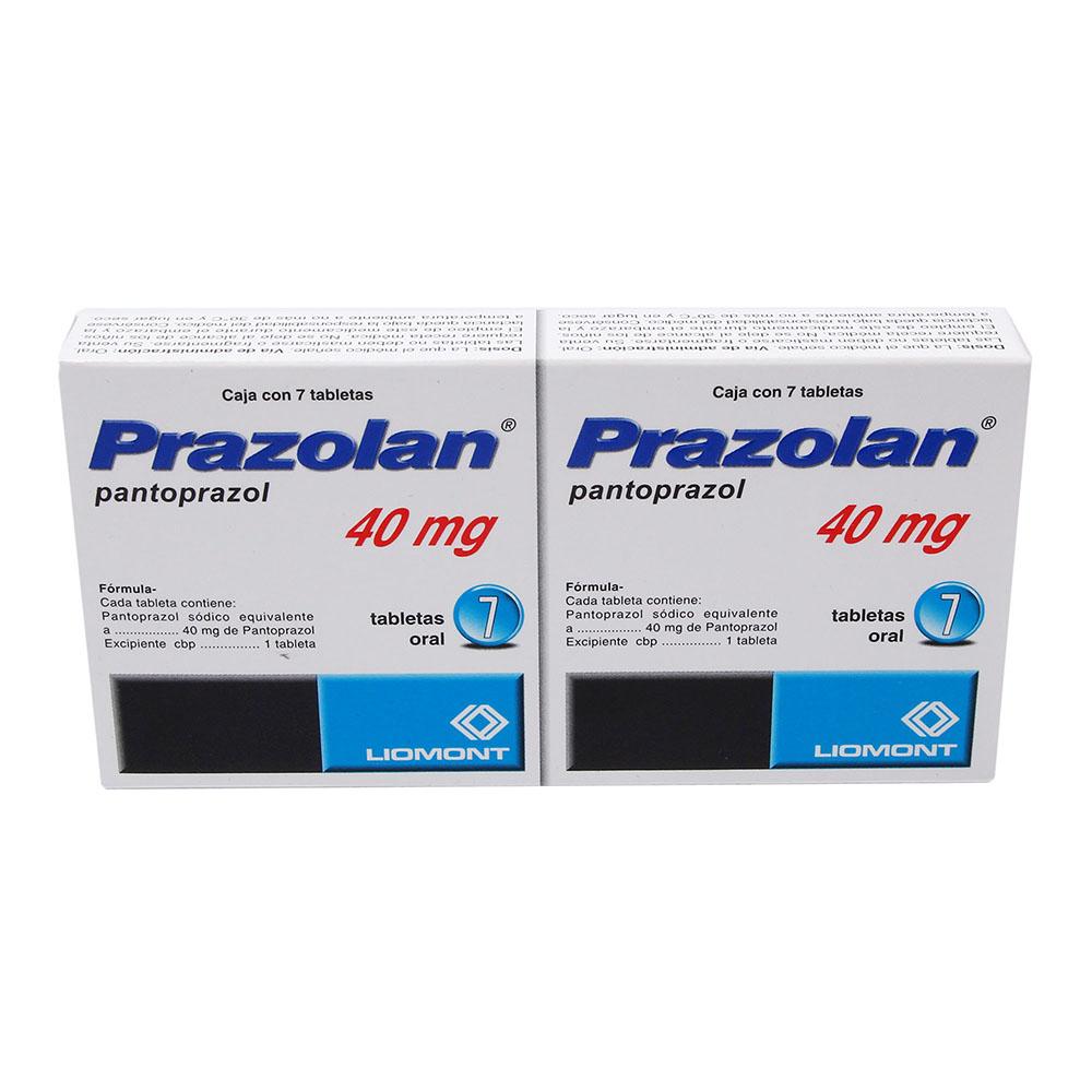 Prazolan Dual 40 Mg Con 7 Grageas