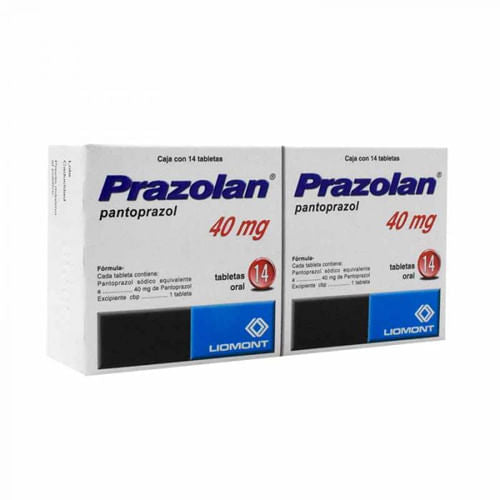 Prazolan Dual 40 Mg Con 14 Grageas