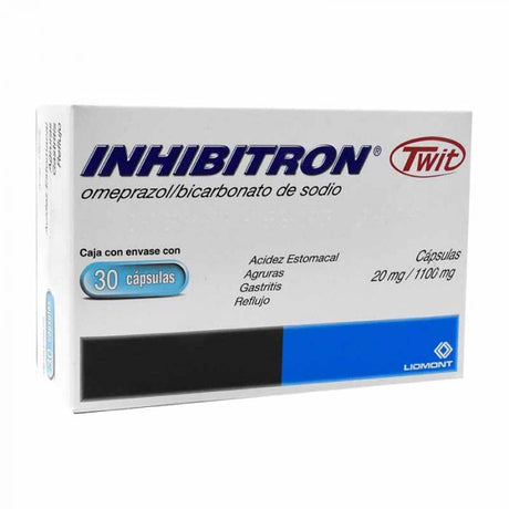 Inhibitron Twit 20 / 1100 Mg Con 30 Capsulas N