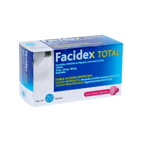 Facidex Total Frut Trop Tabletas Mast Con 20