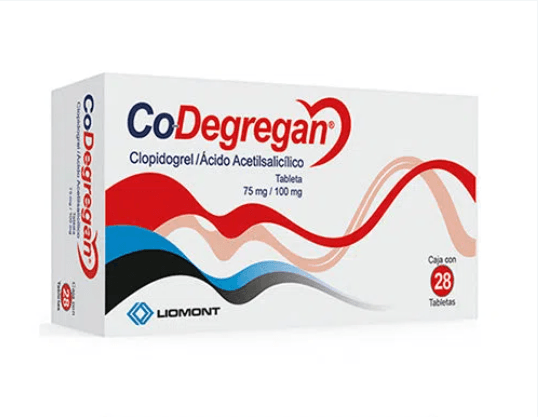 Co-Degregan 75 / 100 Mg Con 28 Tabletas