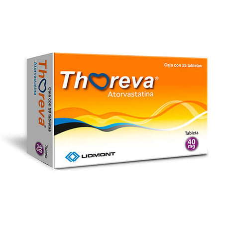 Thoreva 40 Mg Con 28 Tabletas