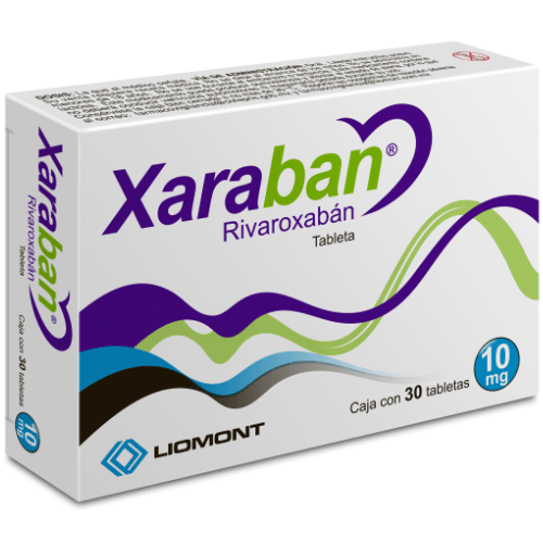 Xaraban 10 Mg Con 30 Tabletas