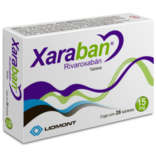 Xaraban 15 Mg Con 28 Tabletas