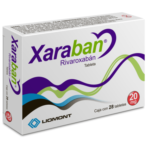 Xaraban 20 Mg Con 28 Tabletas