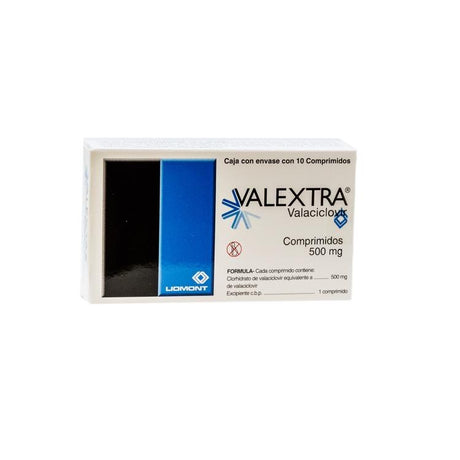 Valextra 500 Mg Con 10 Copm.