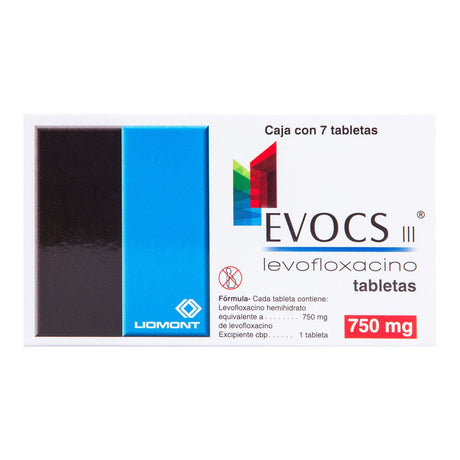 Evocs Iii 750 Mg Con 7 Tabletas