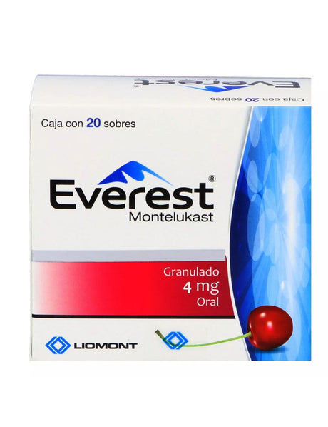 Everest Montelukast 4 Mg Con Sobres