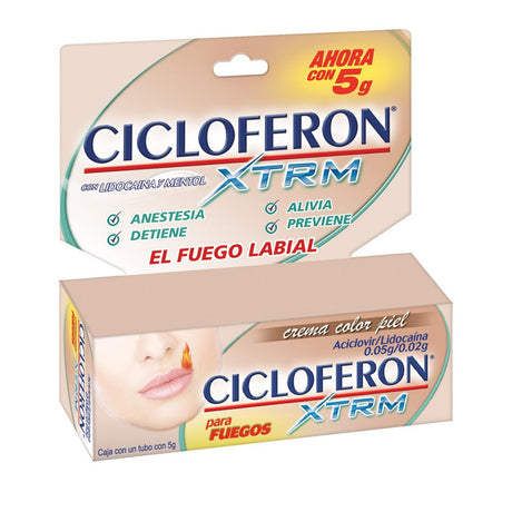 Cicloferon Xtrm 5 G Crema Color Piel N