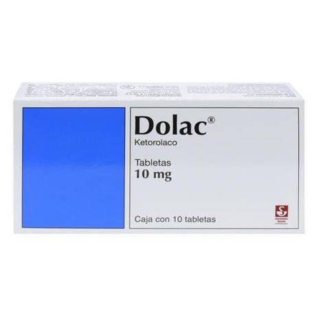 Dolac 10 Mg Con 10 Tabletas