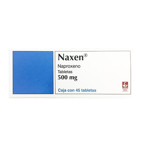 Naxen 500 Mg 4Con 5 Tabletas