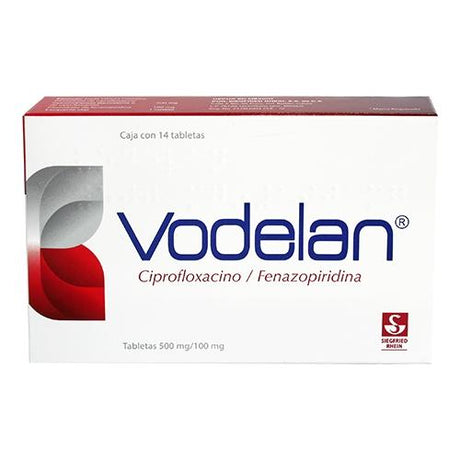 Vodelan 500 / 100 Mg Con 14 Tabletas