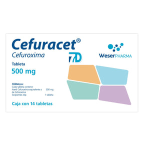 Cefuracet 7D 500 Mg Con 14 Tabletas