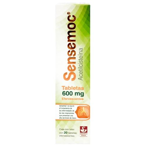 Sensemoc 600 Mg Con Tabletas Efervecentes