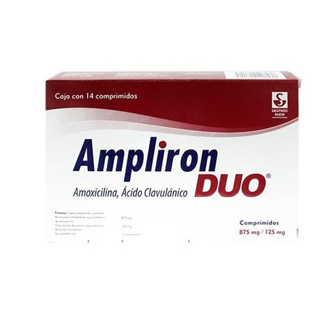 Ampliron Duo 875 Mg / 125 Con 14 Comprimidos