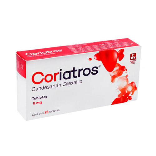 Coriatros 8 Mg Con 28 Tabletas