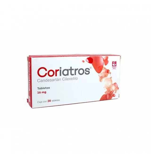 Coriatros 16 Mg Con 28 Tabletas