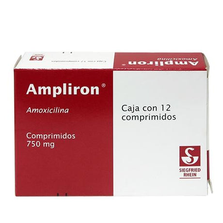 Ampliron 750 Mg Con 12 Tabletas