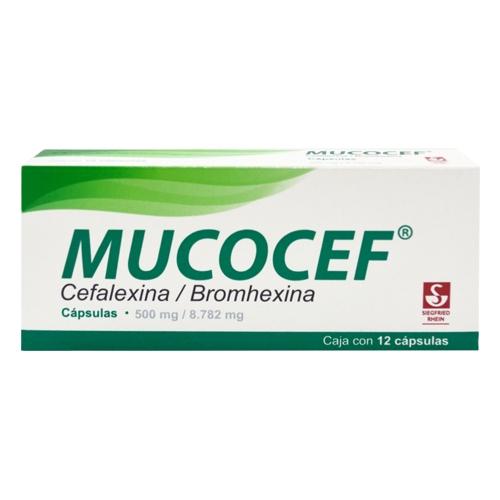 Mucocef 500 Mg Con 12 Capsulas