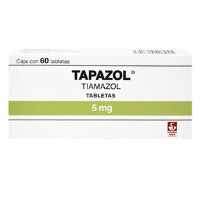 Tapazol 5 Mg Con 60 Tabletas