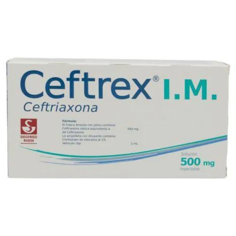 Ceftrex 500 Mg Ampulas I M