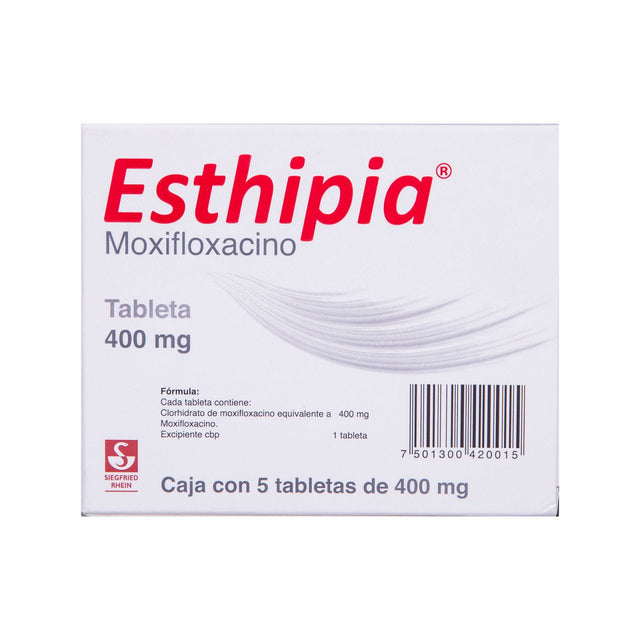 Esthipia 400 Mg Con 5 Tabletas