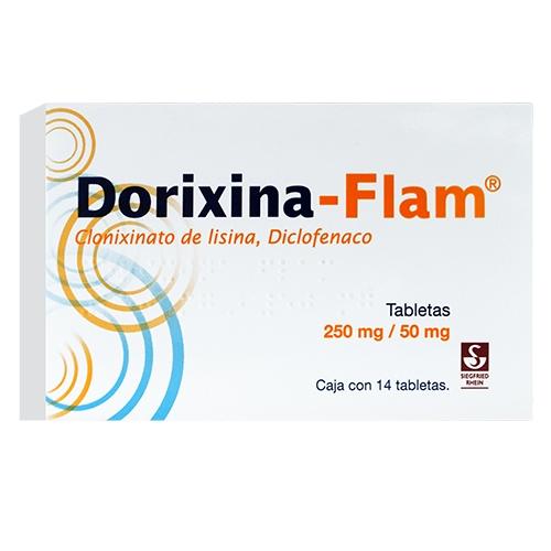 Dorixina Flam 250 / 50 Mg Con 14 Tabletas