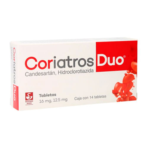 Coriatros Duo 16 / 12.5 Mg Tabcon 14