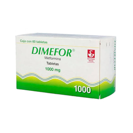 Dimefor 1000 Mg Con 60 Tabletas