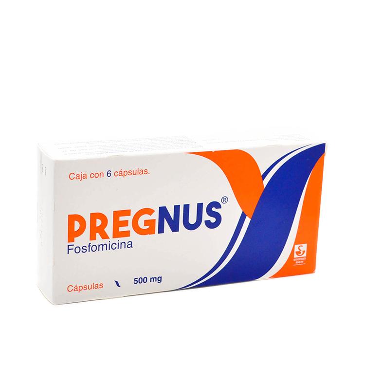 Pregnus 500 Mg Con 6 Capsulas