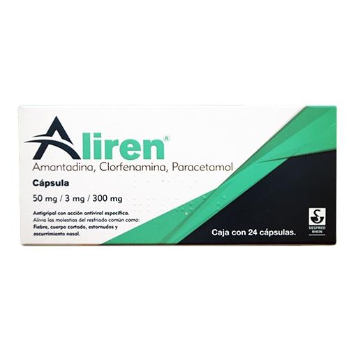 Aliren 50 / 3 / 300 Mg Con 24 Capsulas