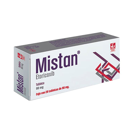 Mistan 90 Mg Con 28 Tabletas