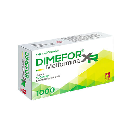 Dimefor Xr 1000 Con 30 Tabletas