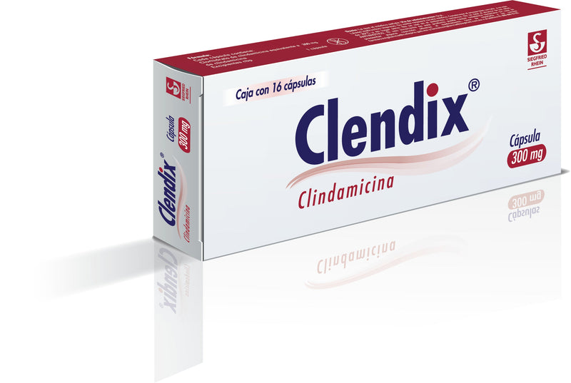 Clendix Clendix 300 Mg Con 16 Capsulas – Farmacia Herrera
