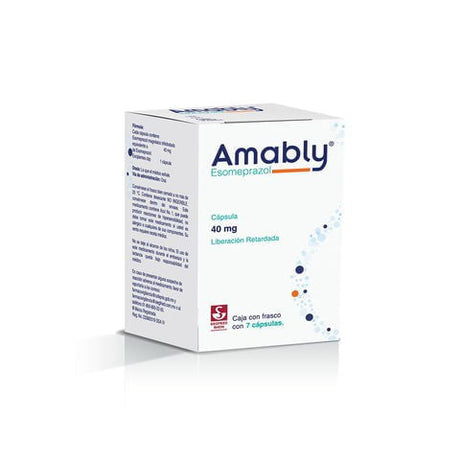 Amably 40 Mg Con 7 Capsulas