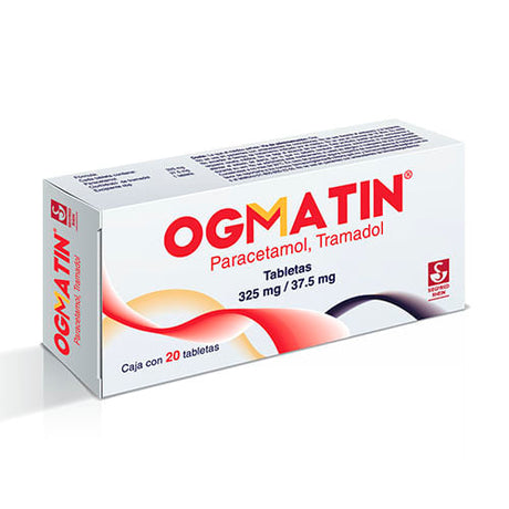 Ogmatin 325 Mg / 37.5 Mg Con 20 Tabletas